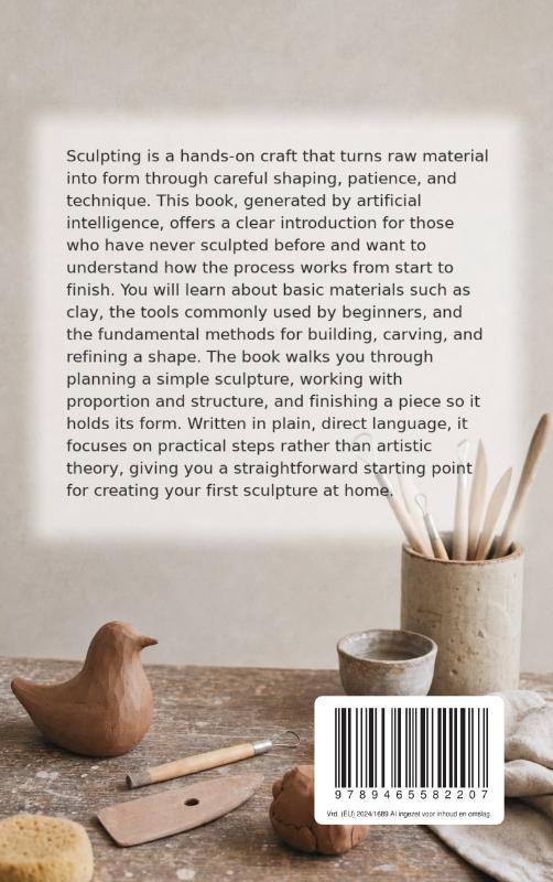 Achterkant van Sculpting for Beginners