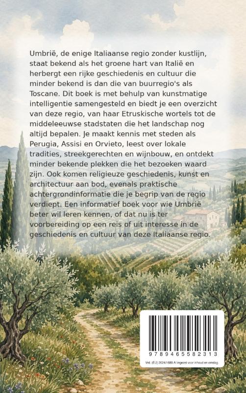 Achterkant van Alles over Umbrië