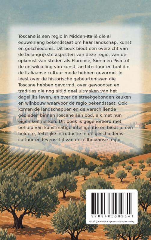 Achterkant van Alles over Toscane