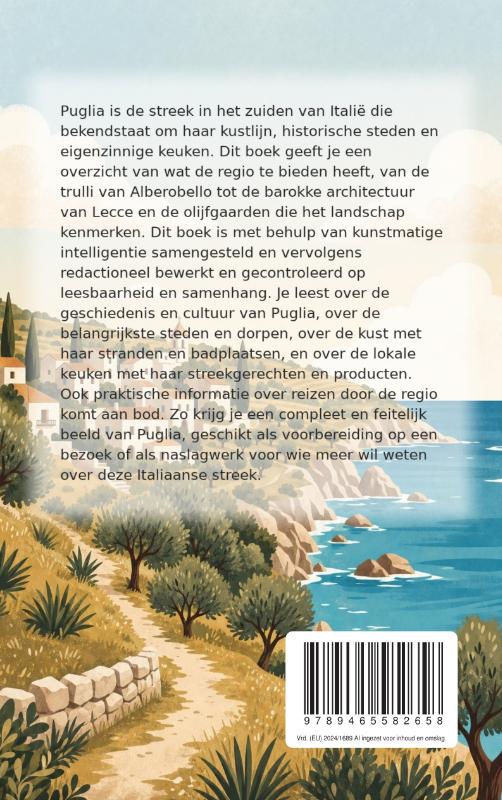Achterkant van Alles over Puglia
