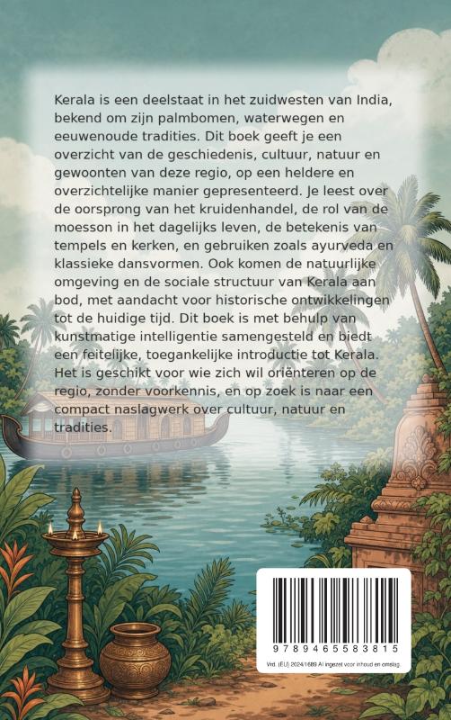 Achterkant van Alles over Kerala