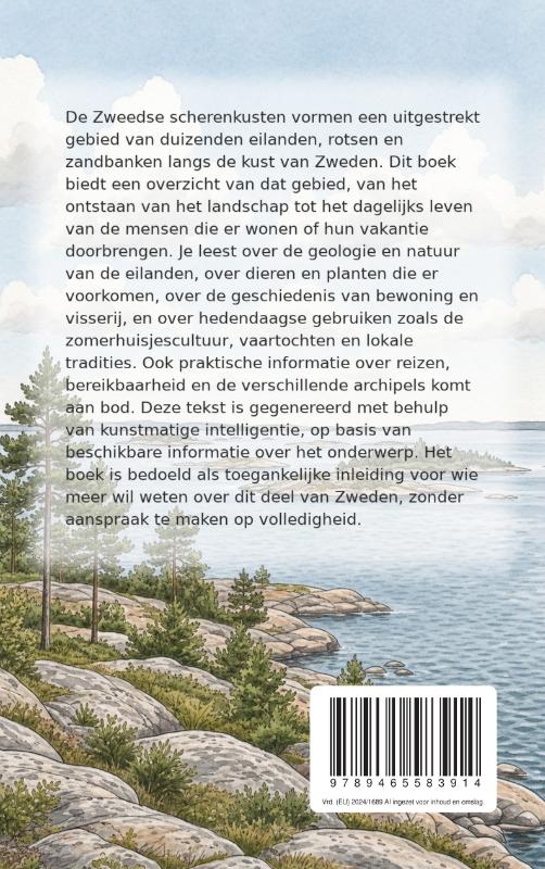 Achterkant van Alles over de Zweedse Schereneilanden