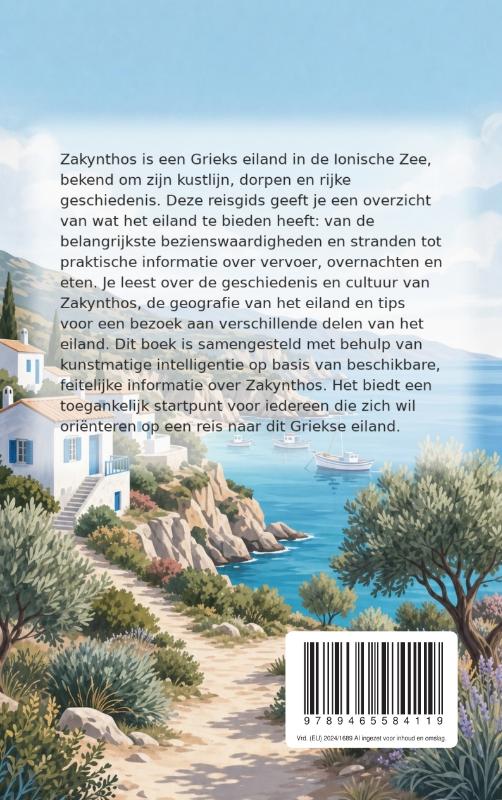Achterkant van Alles over Zakynthos