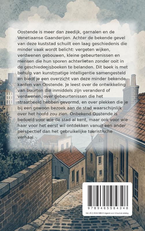 Achterkant van Onbekend Oostende