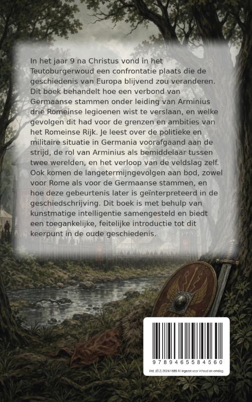 Achterkant van Alles over het Teutoburgerwoud