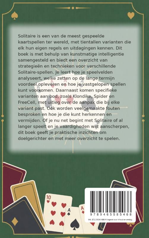 Achterkant van Solitaire Onder de Knie