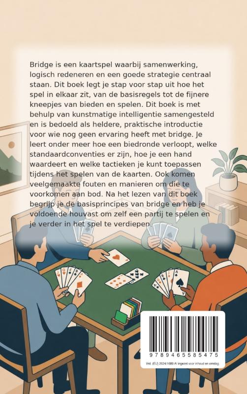 Achterkant van Bridge voor Beginners