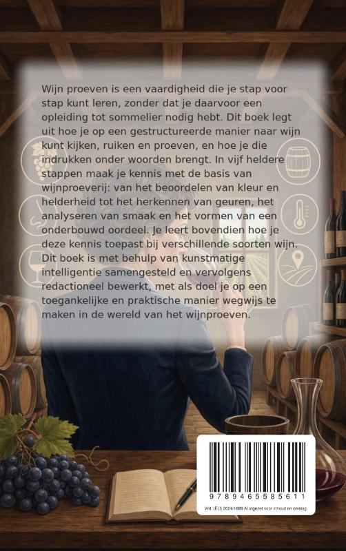 Achterkant van Wijn Proeven Eenvoudig Gemaakt