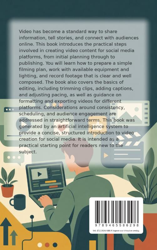 Achterkant van Making Videos for Social Media