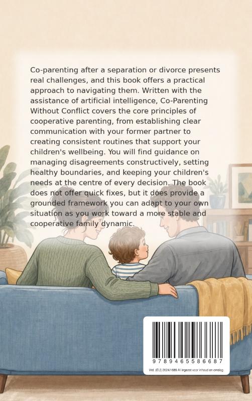 Achterkant van Co-Parenting Without Conflict