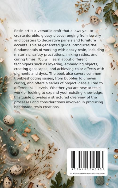 Achterkant van The Complete Guide to Resin Art