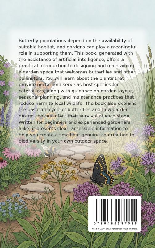 Achterkant van Creating a Butterfly Garden: Biodiversity in Your Garden