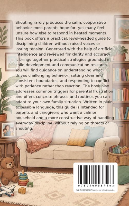 Achterkant van Parenting without Shouting