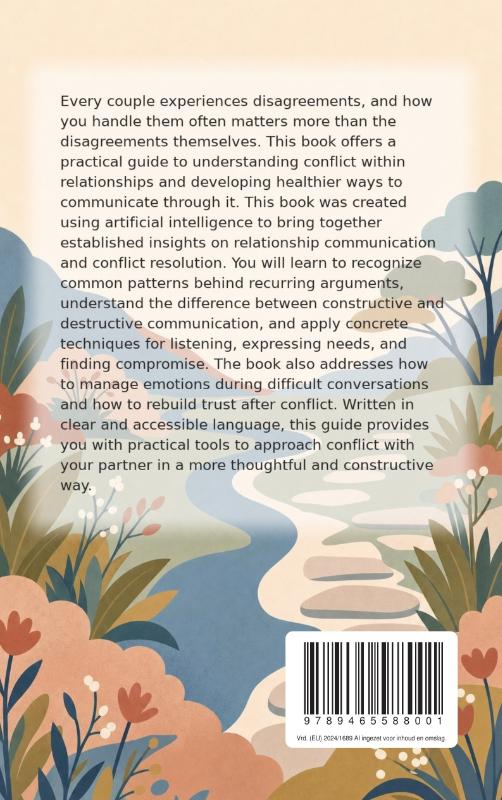 Achterkant van Resolving Conflict as a Couple