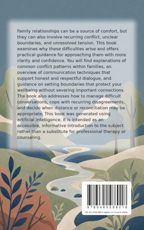 Achterkant van Navigating Difficult Family Relationships
