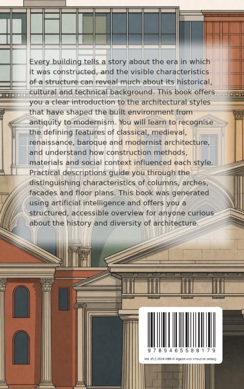 Achterkant van Recognising Architectural Styles Through the Ages