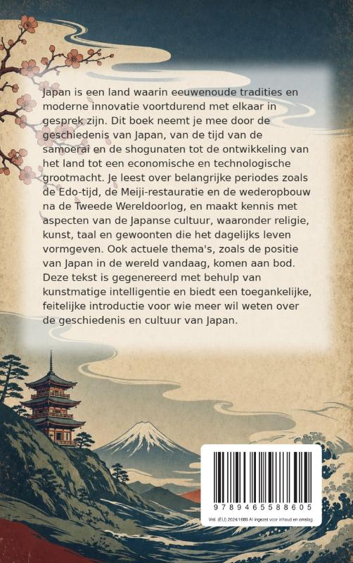Achterkant van Het Fascinerende Verhaal van Japan