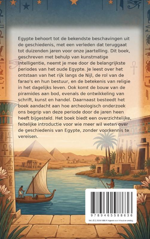 Achterkant van Het Fascinerende Verhaal van Egypte