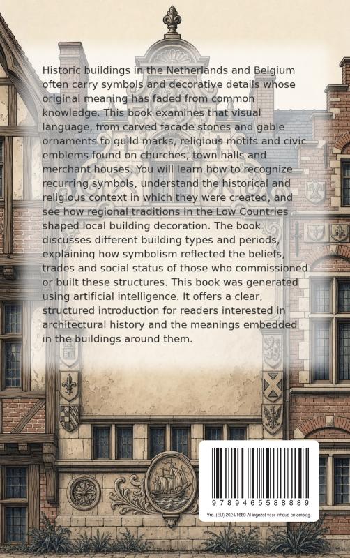 Achterkant van Forgotten Symbolism in Dutch and Belgian Buildings