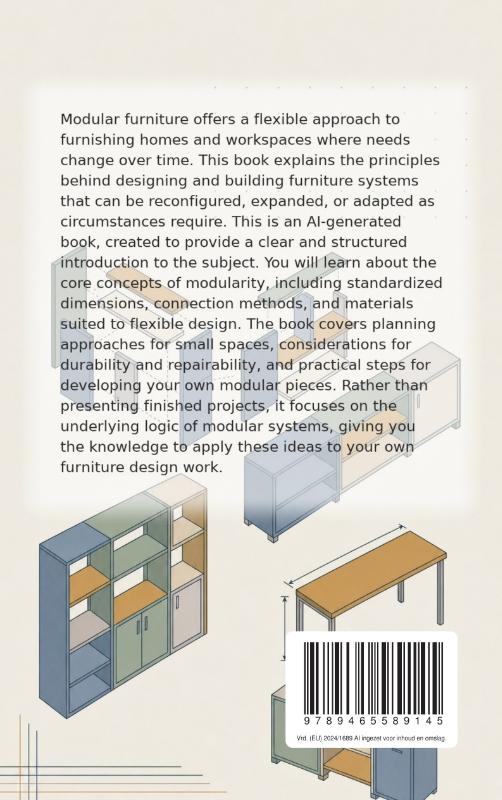 Achterkant van Building Modular Furniture