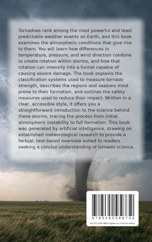 Achterkant van The Power of a Tornado and How It Forms
