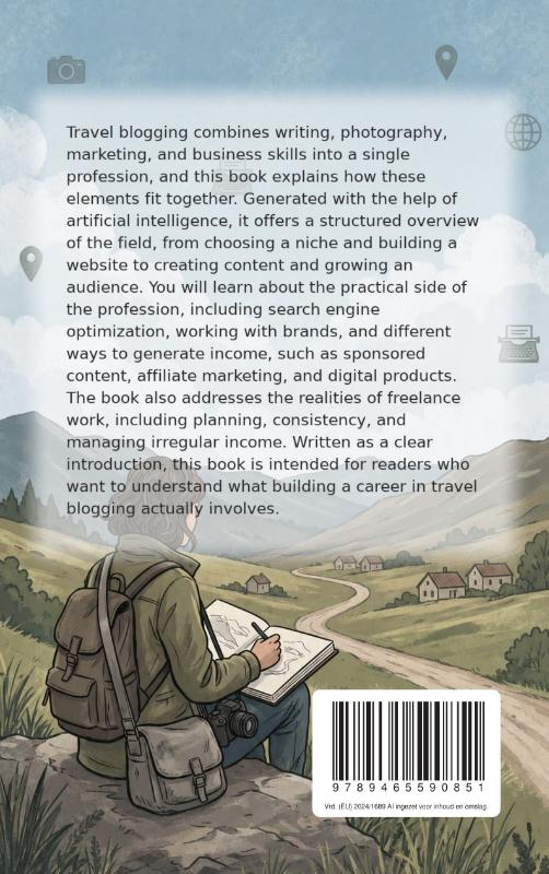 Achterkant van How to Become a Travel Blogger