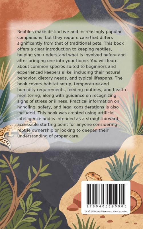Achterkant van Reptiles as Pets