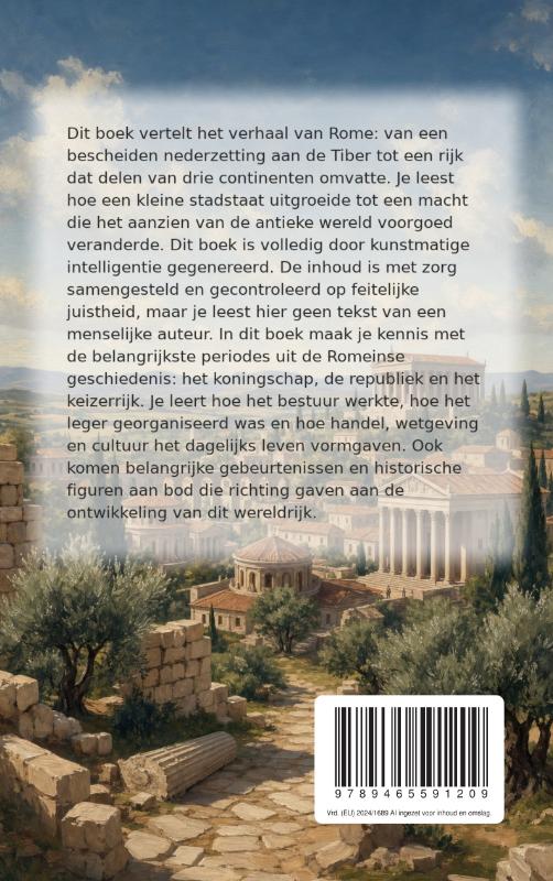 Achterkant van Het Oude Rome