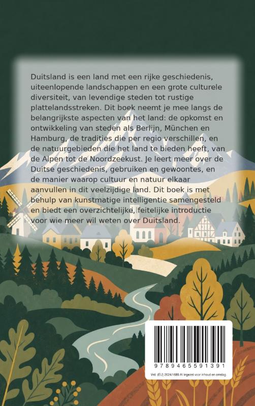 Achterkant van Ontdek Duitsland