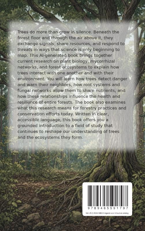 Achterkant van The Secret Life of Trees
