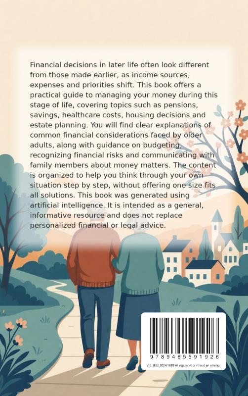 Achterkant van Growing Older with Financial Awareness