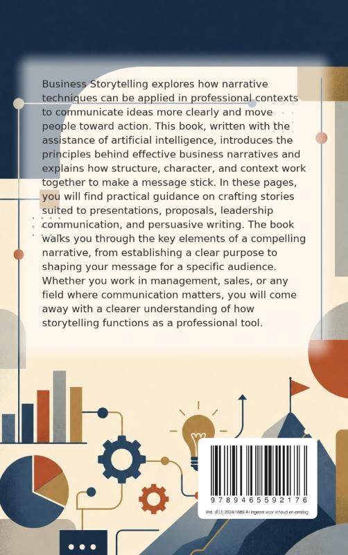 Achterkant van Business Storytelling