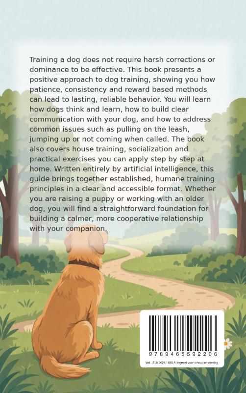 Achterkant van Training Your Dog Without Being Strict