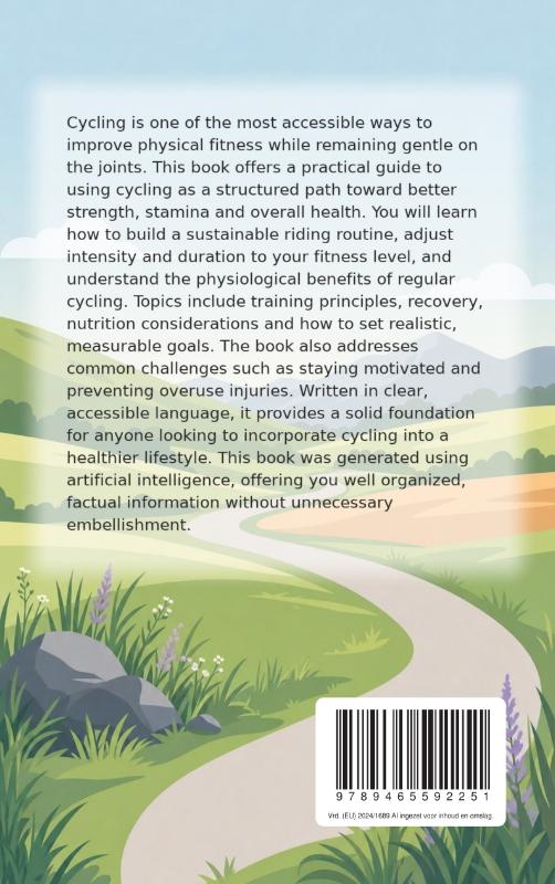 Achterkant van Cycling for Fitness