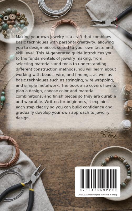 Achterkant van Make Your Own Jewelry