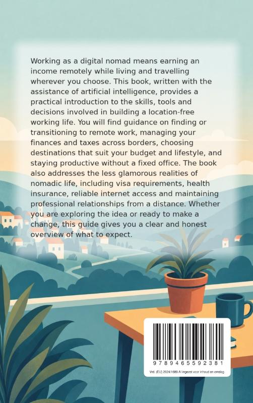 Achterkant van Working as a Digital Nomad