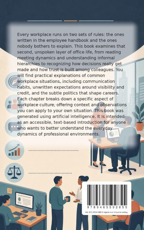Achterkant van The Unwritten Rules of the Office