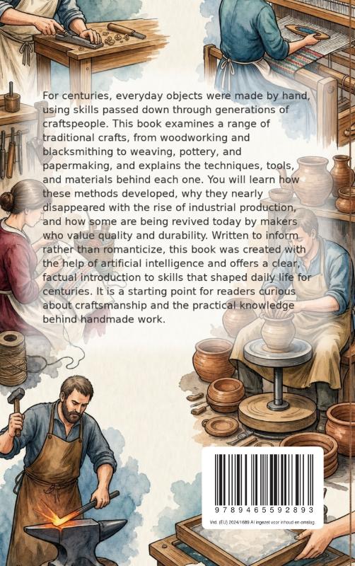 Achterkant van The Forgotten Crafts