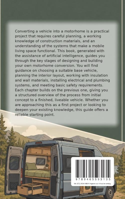 Achterkant van Build Your Own Motorhome