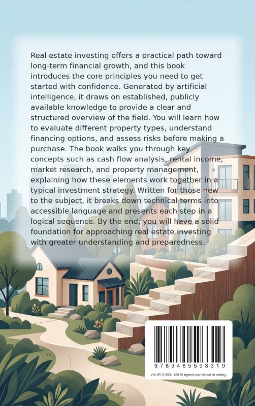Achterkant van Real Estate Investing for Beginners