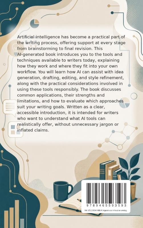 Achterkant van AI for Writers