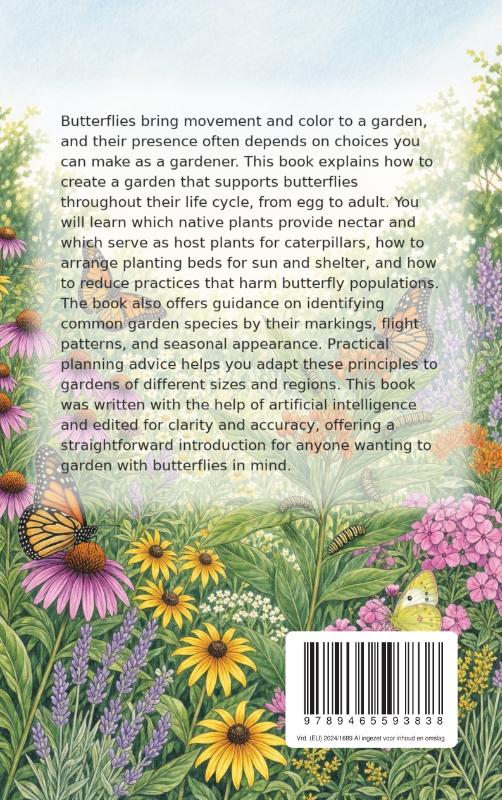 Achterkant van Attracting Butterflies to Your Garden