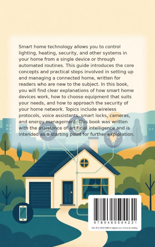 Achterkant van Smart Home for Beginners