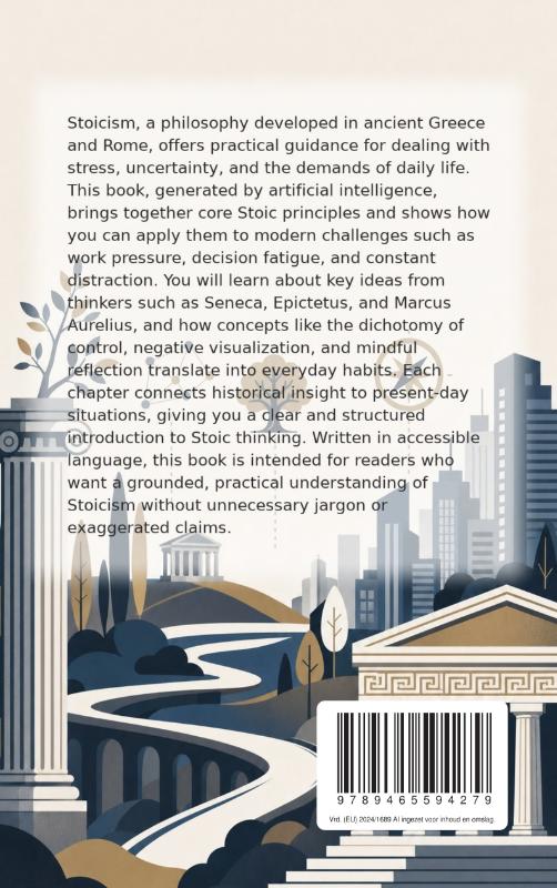 Achterkant van Stoic Thinking in the 21st Century