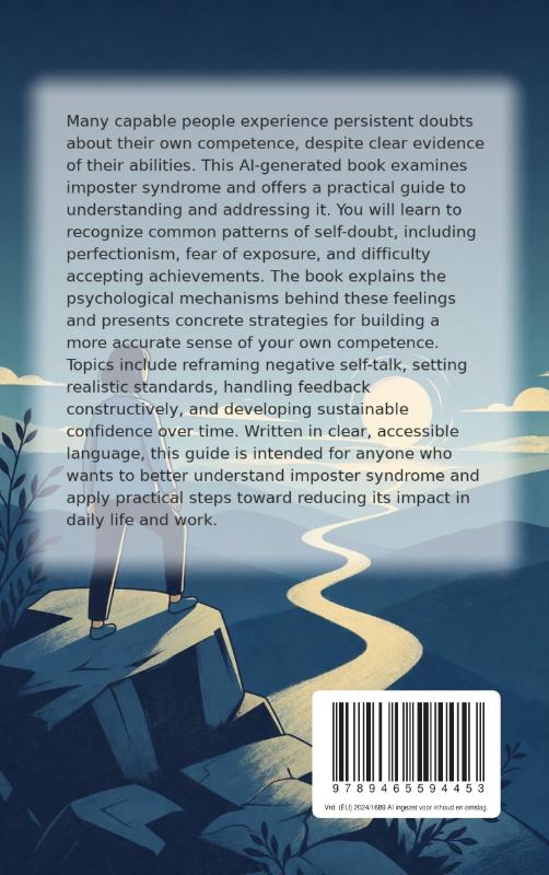 Achterkant van Breaking Through Imposter Syndrome