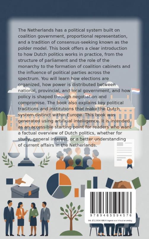 Achterkant van All About Dutch Politics