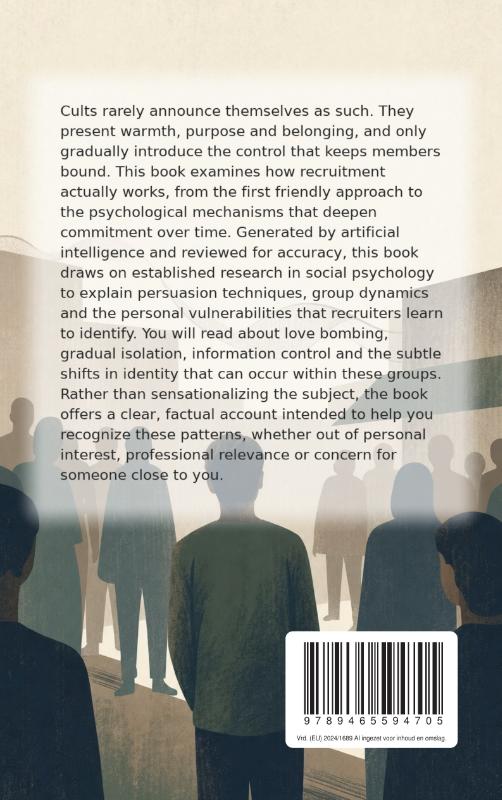 Achterkant van How Cults Recruit People