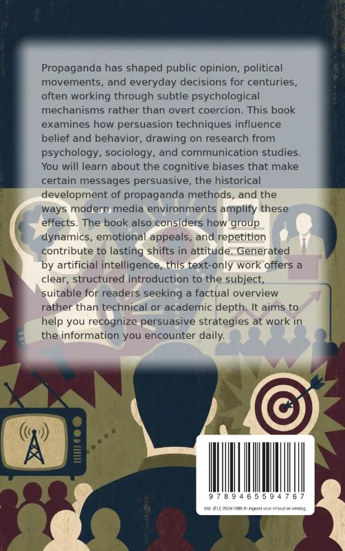 Achterkant van The Psychology of Propaganda