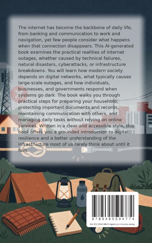 Achterkant van What If the Internet Goes Down