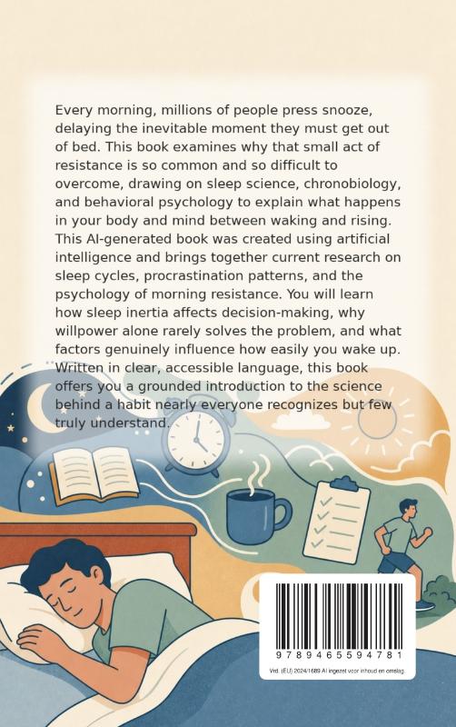 Achterkant van Why We Hit Snooze
